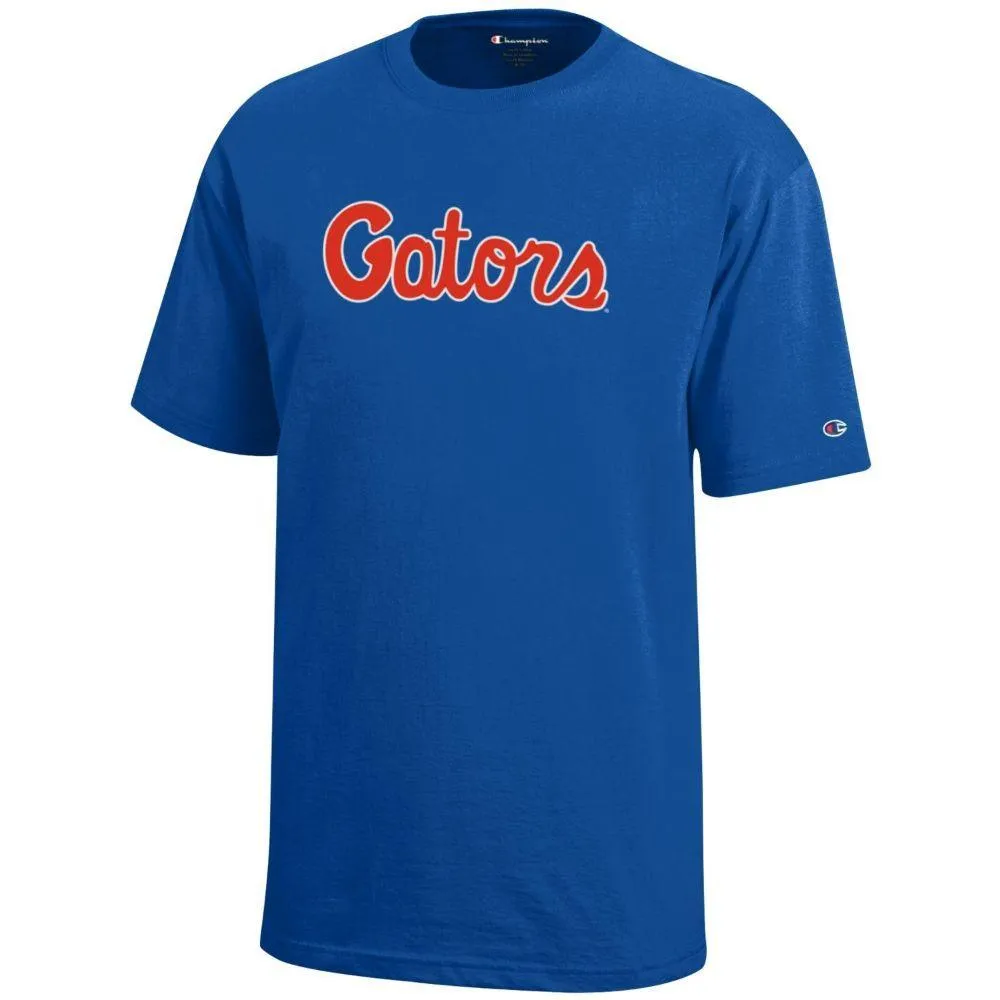 Gators | Florida Champion Youth Script Tee Alumni Hall