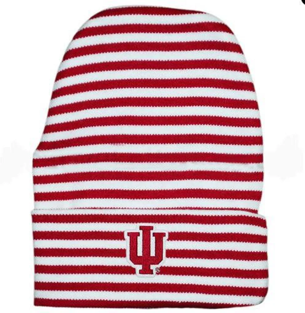  Hoosiers | Indiana Striped Knit Cap | Alumni Hall