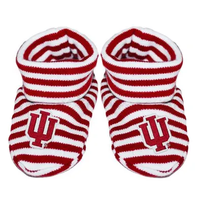  Hoosiers | Indiana Infant Striped Booties | Alumni Hall