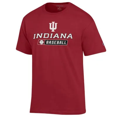 Hoosiers | Indiana Champion Basic Baseball Tee Alumni Hall