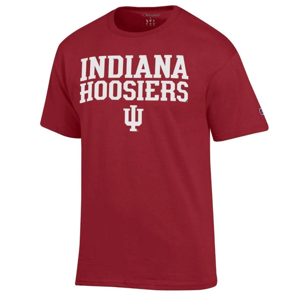 Hoosiers | Indiana Champion Straight Stack Tee Alumni Hall