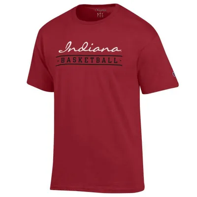 Hoosiers | Indiana Champion Women's Script Bar Basketball Tee Alumni Hall