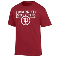 Hoosiers | Indiana Champion Women's I Married Into This Tee Alumni Hall