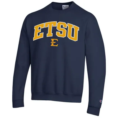 Bucs | Etsu Champion Versatwill Arch Logo Crew Alumni Hall