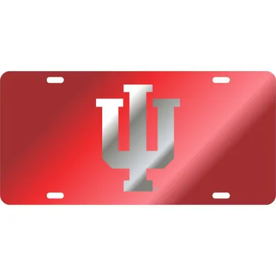 Hoosiers | Indiana Interlock Iu License Plate | Alumni Hall