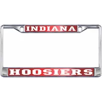 Hoosiers | Indiana Hoosiers Domed Mirror License Plate Frame | Alumni Hall