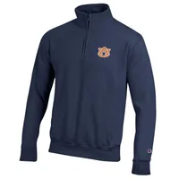 Aub | Auburn Champion Embroidered Logo 1/4 Zip Alumni Hall