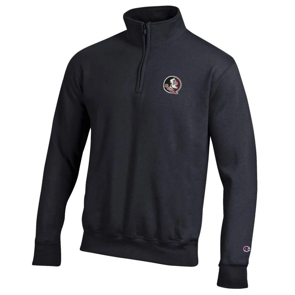 Fsu | Florida State Champion Embroidered Logo 1/4 Zip Alumni Hall