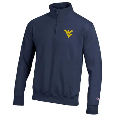 Wvu | West Virginia Champion Embroidered Logo 1/4 Zip Alumni Hall