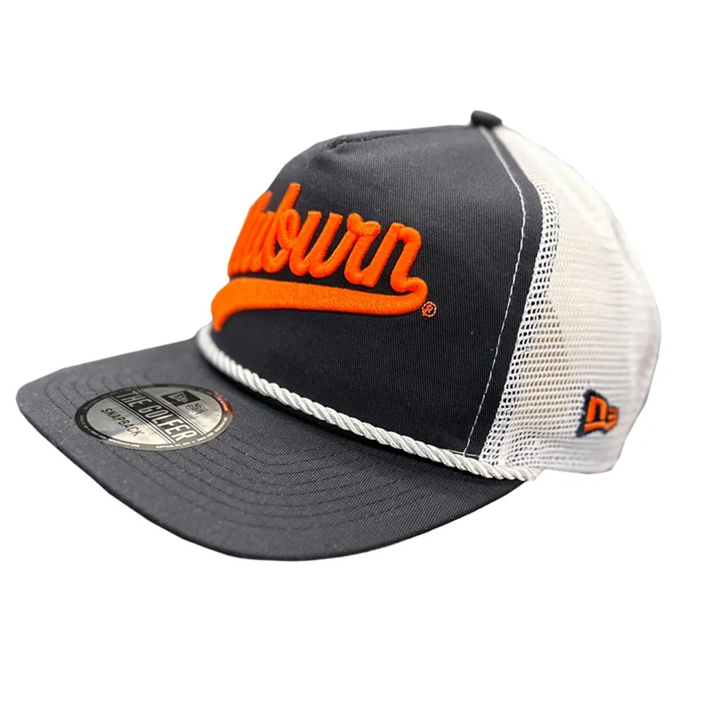 AUB, Auburn Columbia PFG Mesh Snap Back Hat