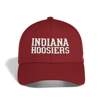 Hoosiers | Indiana Adidas Polyester Structured Flex Fit Hat Alumni Hall