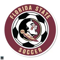  Fsu | Florida State 3  Soccer Circle Decal | Alumni Hall