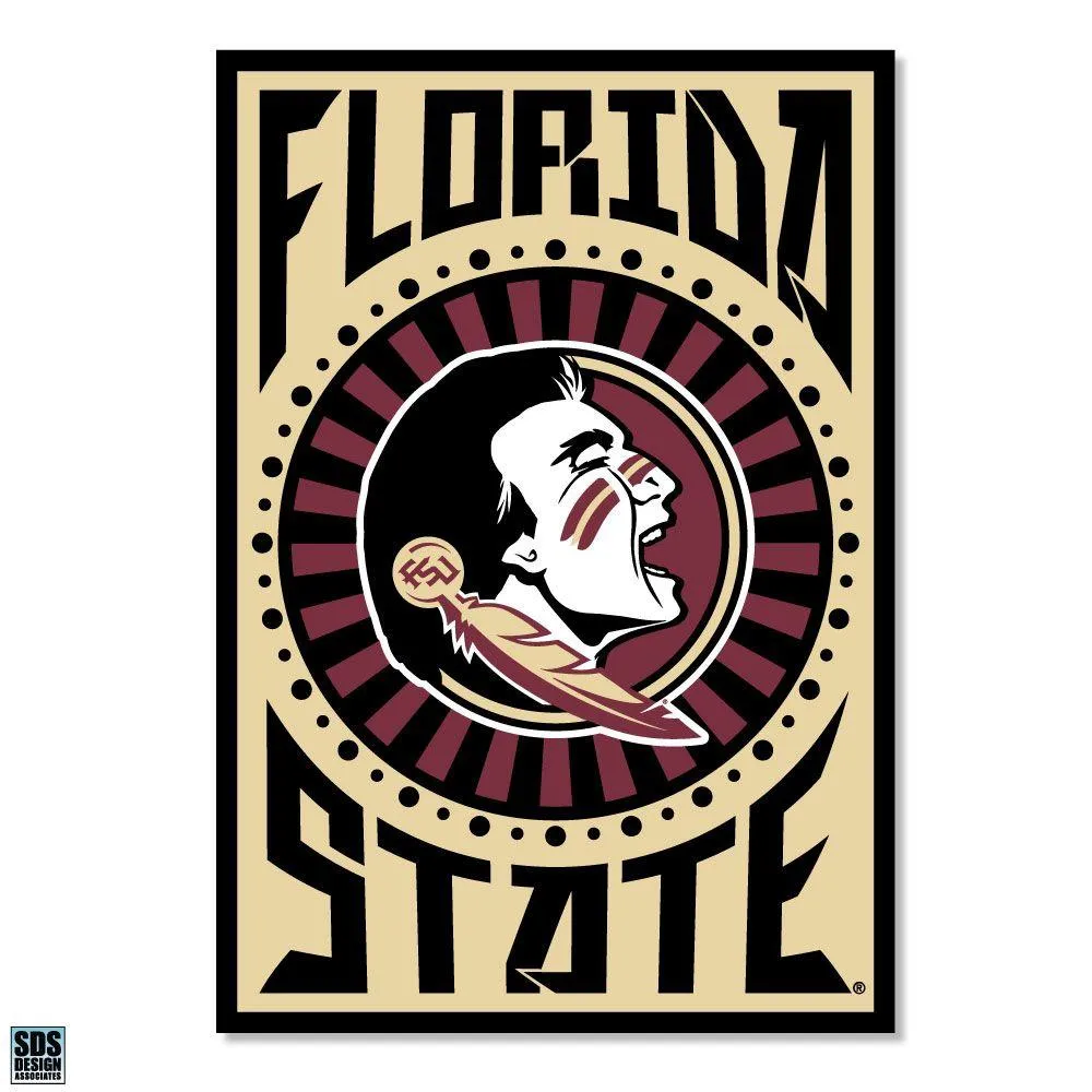 Fsu | Florida State 6 Banner Decal | Alumni Hall