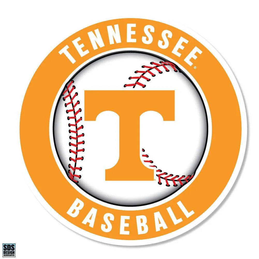  Vols | Tennessee 3  Baseball Circle Decal | Alumni Hall