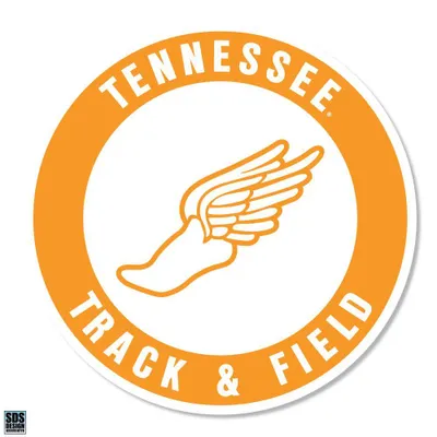  Vols | Tennessee 3  Track & Amp ; Field Circle Decal | Alumni Hall