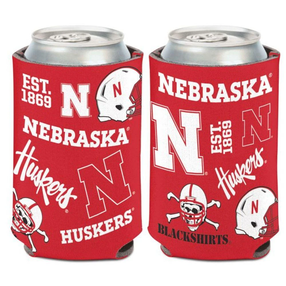 Nebraska 12 Oz Scatter Can Cooler