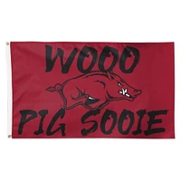 Arkansas 3' X 5' Woo Pig Sooie House Flag