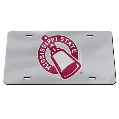  Bulldogs | Mississippi State Wincraft Cowbell License Plate | Alumni Hall