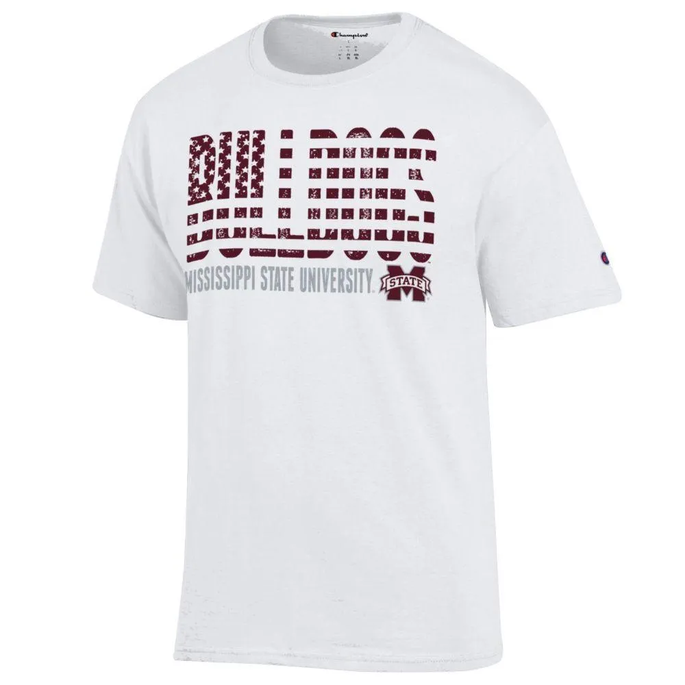 Mississippi State Champion Stars & Stripes Americana Tee