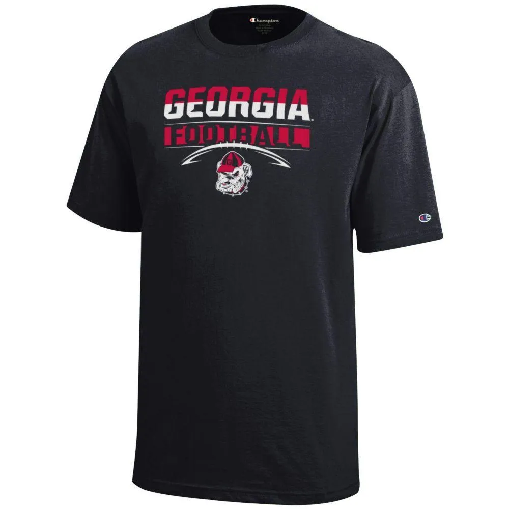 Dawgs | Georgia Champion Youth Split Color Football Tee Alumni Hall