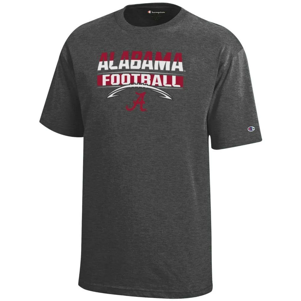 Bama | Alabama Champion Youth Split Color Football Tee Alumni Hall