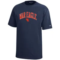 Aub | Auburn Champion Youth War Eagle Arch Tee Alumni Hall