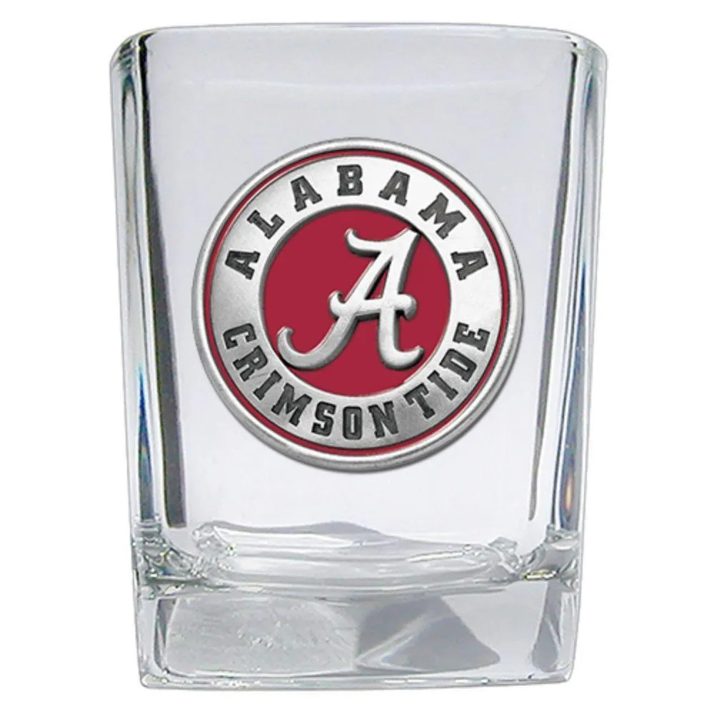  Bama | Alabama Heritage Pewter 2 Oz Square Shot Glass | Alumni Hall