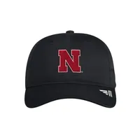  Huskers | Nebraska Adidas Slouch Block N Adjustable Hat | Alumni Hall