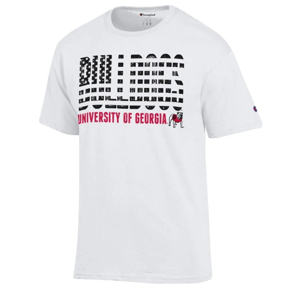 Dawgs | Georgia Champion Stars & Amp ; Stripes Americana Tee Alumni Hall