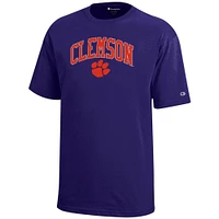 Clemson Champion YOUTH Arch Logo Tee