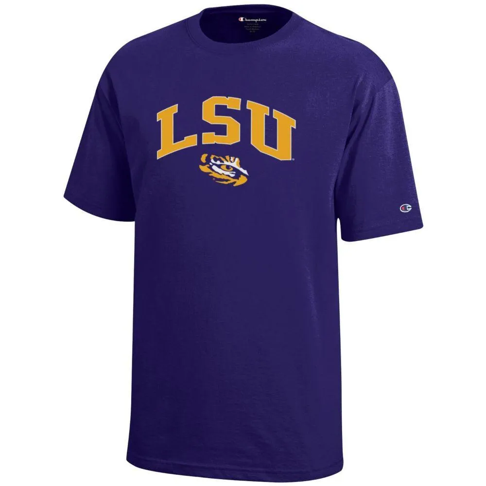 LSU, LSU Tigers Arch Baseball Tee