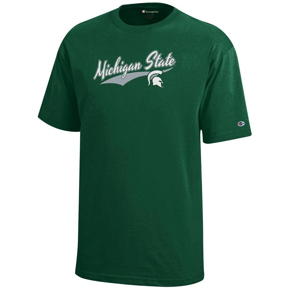 Michigan State Champion YOUTH Script Logo Tee