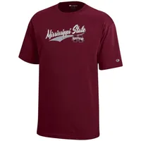 Bulldogs | Mississippi State Champion Youth Script Logo Tee Alumni Hall