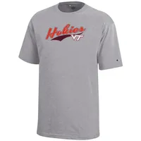 Hokies | Virginia Tech Champion Youth Script Mascot Tee Alumni Hall