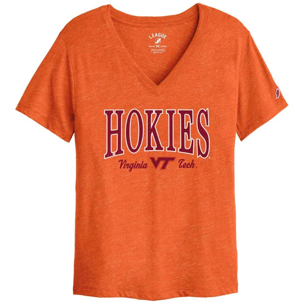 Hokies | Virginia Tech League Intramural Boyfriend V- Neck Tee Alumni Hall