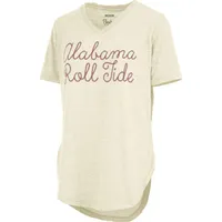 Bama | Alabama Pressbox Chain Puff Knobi V- Neck Tee Alumni Hall