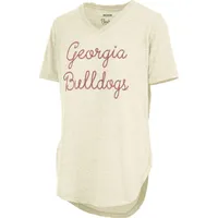 Dawgs | Georgia Pressbox Chain Puff Knobi V- Neck Tee Alumni Hall