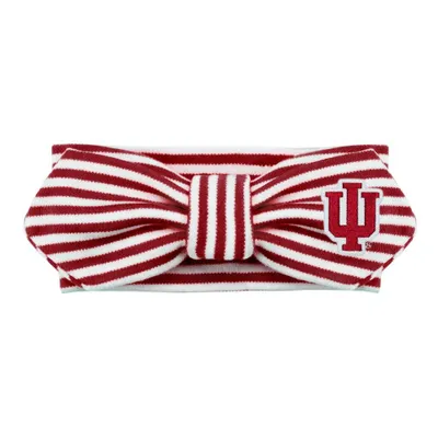  Hoosiers | Indiana Infant Striped Hair Knot | Alumni Hall