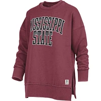 Mississippi State Pressbox Stone Gala Oversized Cozy Crew