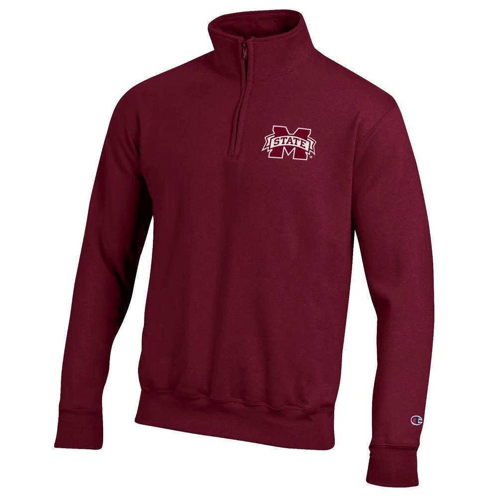 Mississippi State Champion Embroidered Logo 1/4 Zip