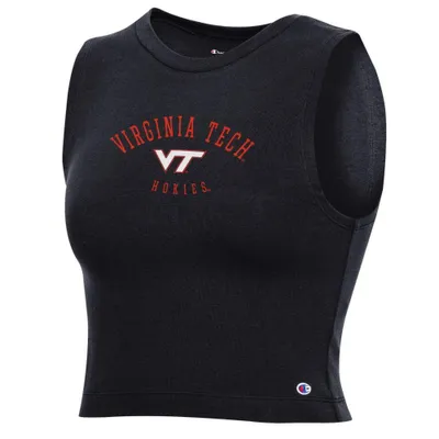 Hokies | Virginia Tech Champion Women's Arch Logo Mascot Crop Tank Alumni Hall