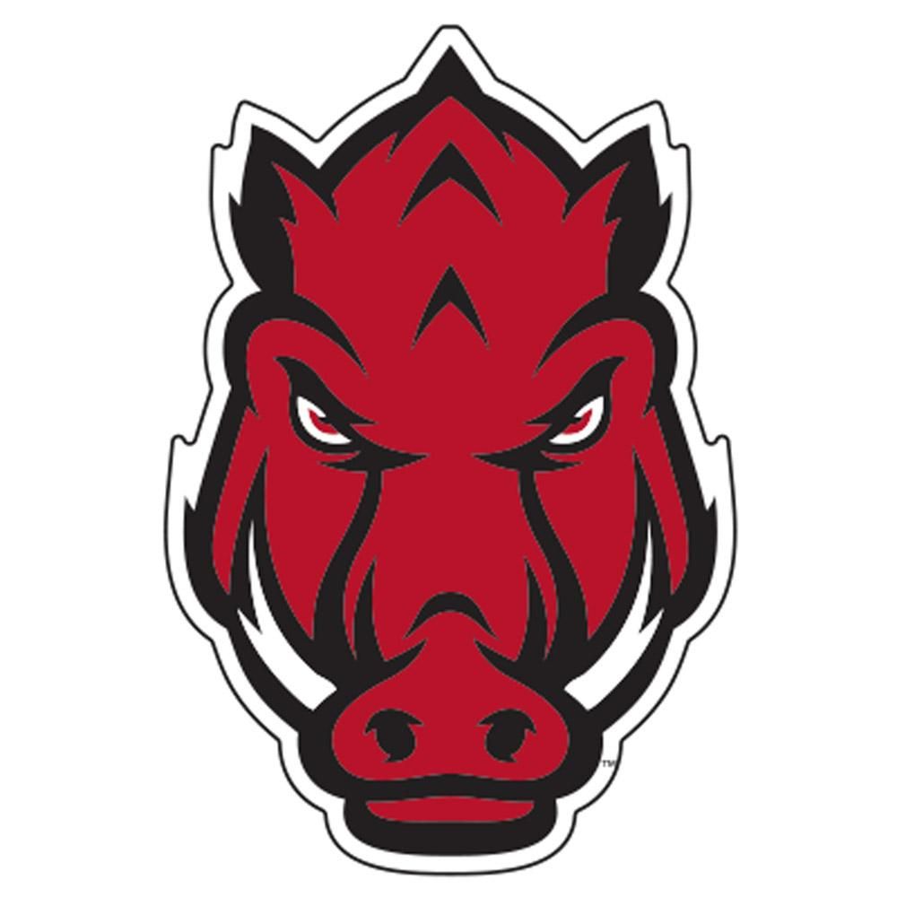 Arkansas Razorbacks Hog Head Decal