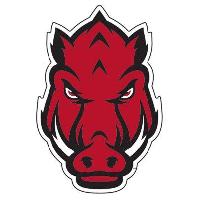 Arkansas Razorbacks Hog Head Decal