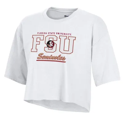 Fsu | Florida State Champion Women's Boyfriend Cropped Tee Alumni Hall