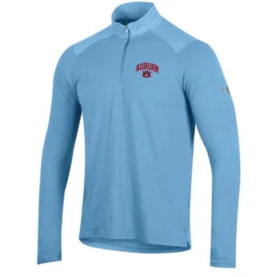 Aub | Auburn Under Armour All Day Lightweight 1/4 Zip Pullover Alumni Hall