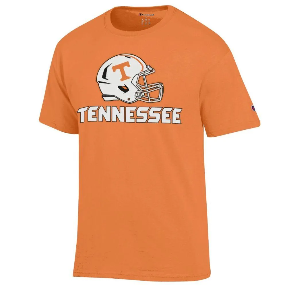 Vols | Tennessee Champion Helmet Over Wordmark Tee Alumni Hall