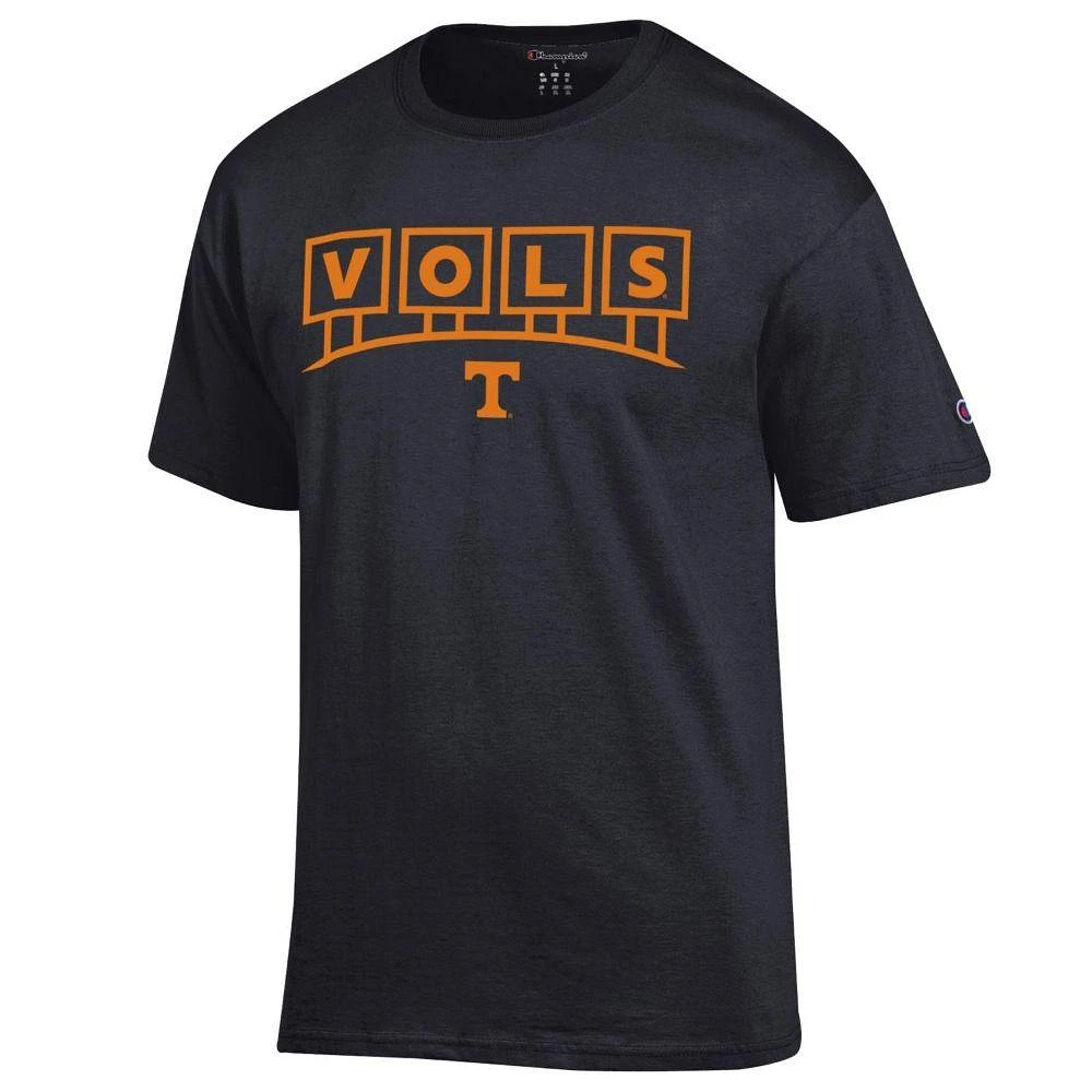 Tennessee Champion Stadium Letters Tee