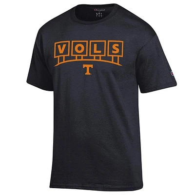 Tennessee Champion Stadium Letters Tee