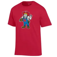 Huskers | Nebraska Champion Giant New Herbie Logo Football Tee Alumni Hall