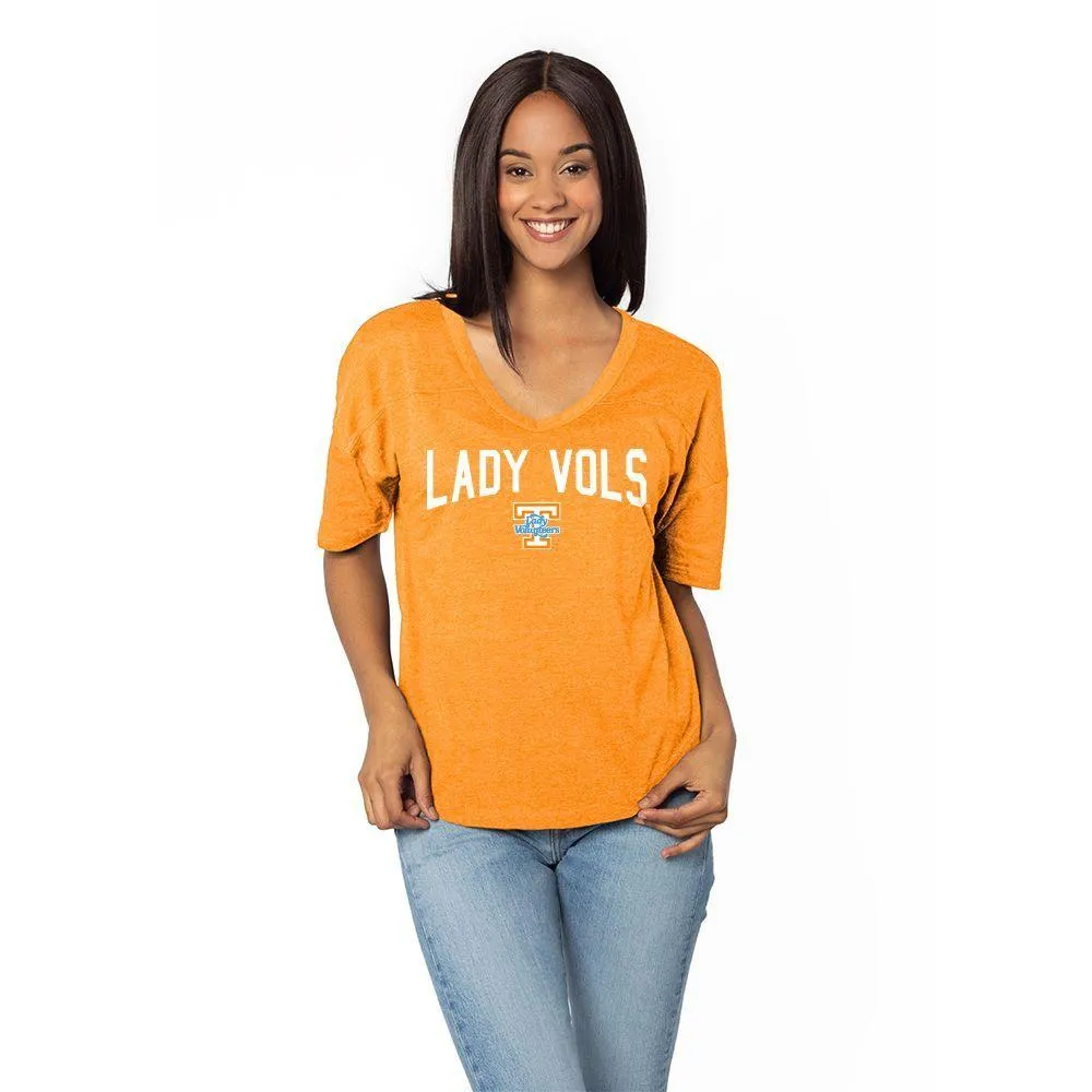 Lady Vols | Tennessee Heavy Squeeze Arch V- Happy Jersey Orange Mountain Designs